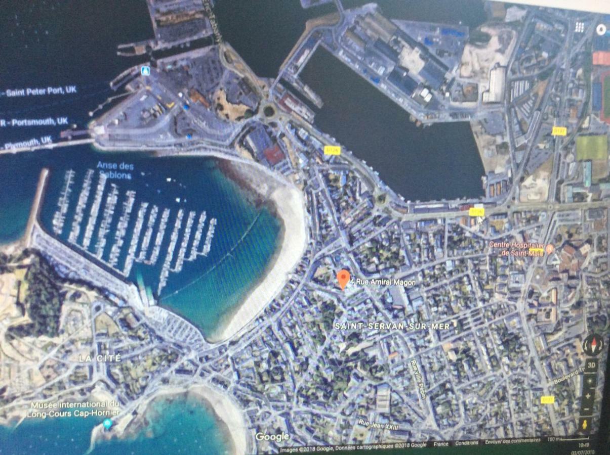 Le Sablon 50M Plage 2 Pers Possible 4 Saint-Malo Dış mekan fotoğraf